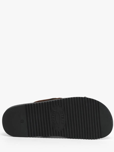 Sandals In Leather Steve madden Green women 11004935 other view 3