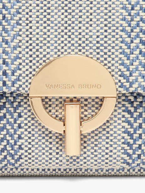 Medium Crossbody Bag Moon Tressé Vanessa bruno Blue moon 7V40533 other view 3