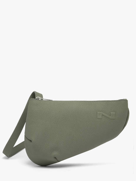 Sac Bandoulière City Perle Cuir Nathan baume Vert n city N1811000