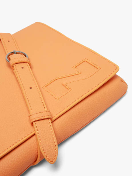 Leather Brugge Crossbody Bag Nathan baume Orange n city 2 other view 3