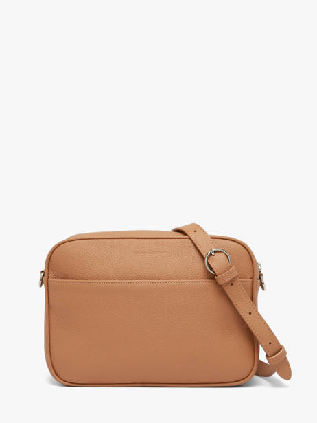 Sac Bandoulière N City Louvain Cuir Nathan baume Marron n city 7 vue secondaire 5