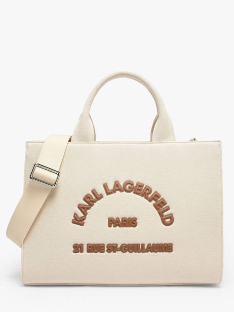 Sac Porté Main Rsg Coton Karl lagerfeld Beige rsg B2W50010