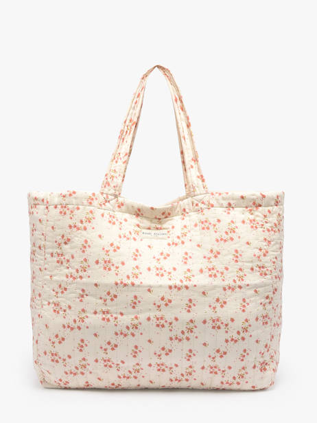 Shoulder Bag Floral Cotton Bindi atelier Beige floral MS