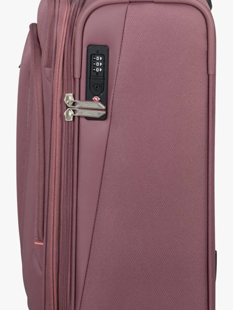 Expandable Softside Luggage Wanderlite American tourister Violet wanderlite 158078 other view 1