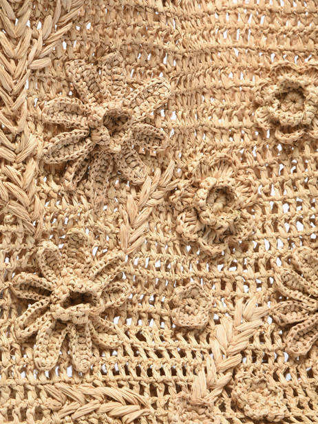 Shoulder Bag Cabas Raphia Raphia Vanessa bruno Beige cabas raphia 25V40890 other view 2