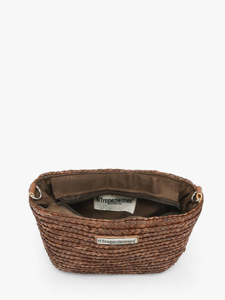 Shoulder Bag Milos Straw Les tropeziennes Brown milos TZ04 other view 3
