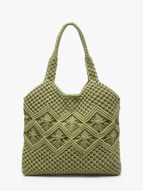 Shoulder Bag Estival Cotton Le voyage en panier Green estival PM941 other view 4