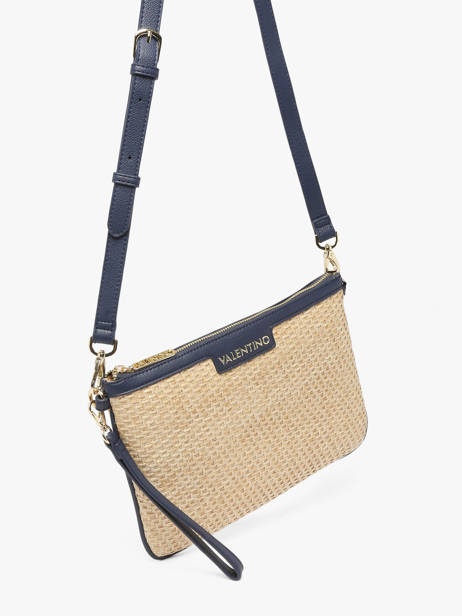 Shoulder Bag Demetra Straw Valentino Beige demetra VBS9R917 other view 2