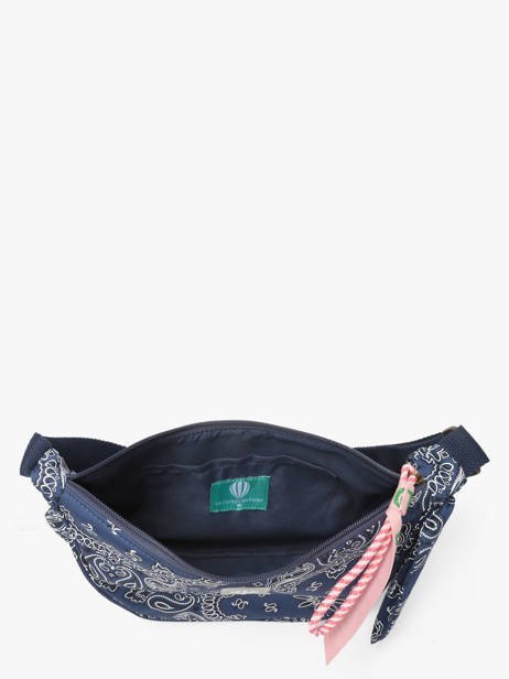Shoulder Bag Bandana Cotton Le voyage en panier Blue bandana PM969 other view 3