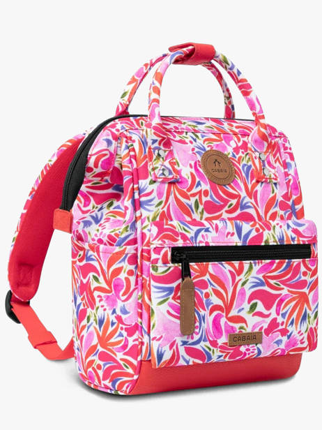 Backpack Cabaia Multicolor adventurer XS other view 3