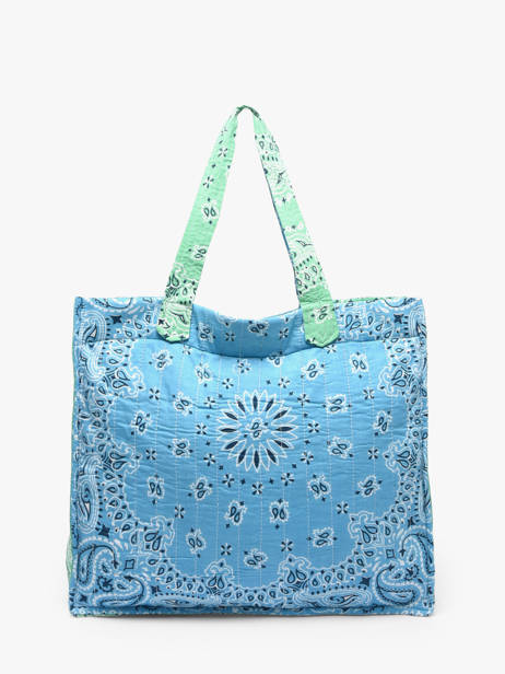 Shoulder Bag Bandana Cotton Le voyage en panier Blue bandana PM965 other view 4