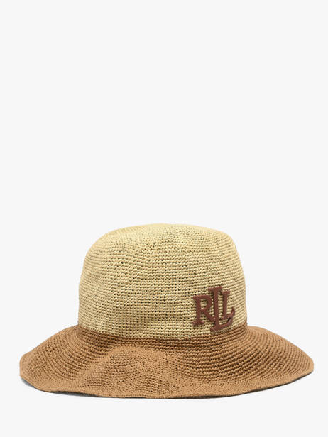Straw Cameryn Women's Hat Lauren ralph lauren Beige cameryn 54P14399 other view 1