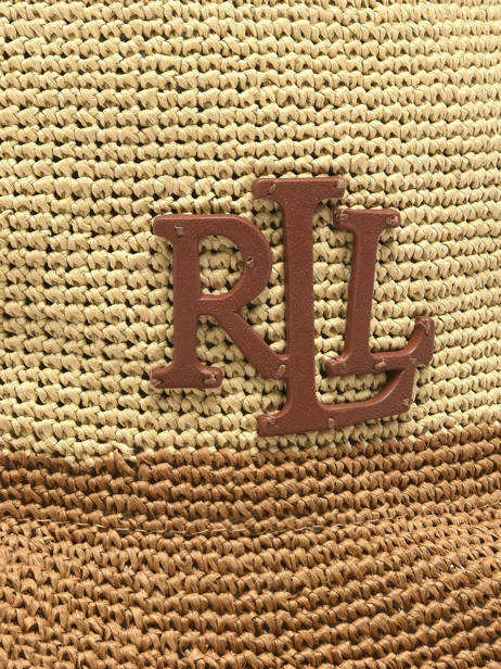Straw Cameryn Women's Hat Lauren ralph lauren Beige cameryn 54P14399 other view 2