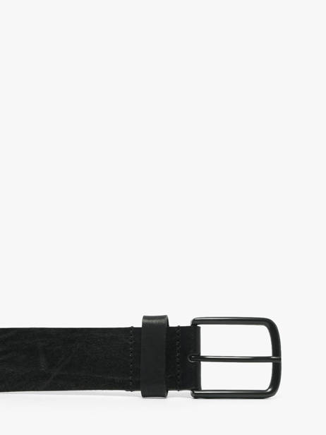 Ceinture Homme Lingo Cuir Von dutch Noir belt LINGO vue secondaire 1