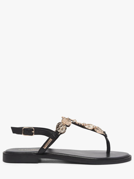 Flip Flops In Leather Les tropeziennes Black women ORTEGA