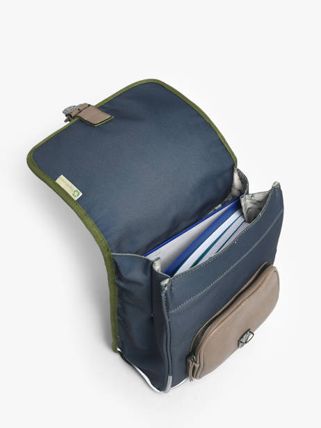 1 Compartment Backpack Cameleon Blue vintage urban PBVBSD30 other view 3