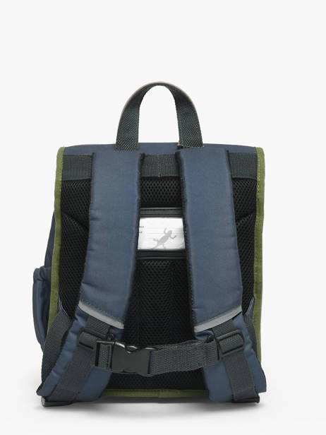 1 Compartment Backpack Cameleon Blue vintage urban PBVBSD30 other view 4