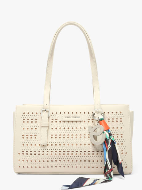 Shoulder Bag Chic David jones Beige chic CM8417