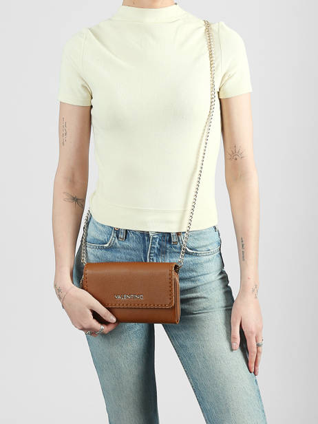 Shoulder Bag Aleksandra Valentino Brown aleksandra VPS9W212 other view 1
