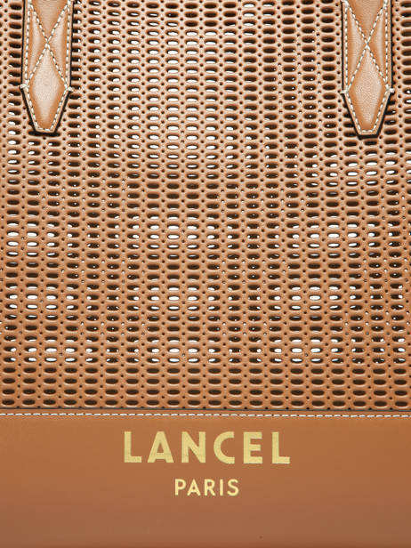 Sac Porté épaule Jour Ajouré Cuir Lancel Marron jour A14011 vue secondaire 2
