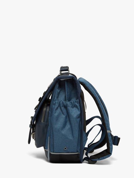 2-compartment Satchel Vintage Color Cameleon Blue vintage color CA146Q other view 1