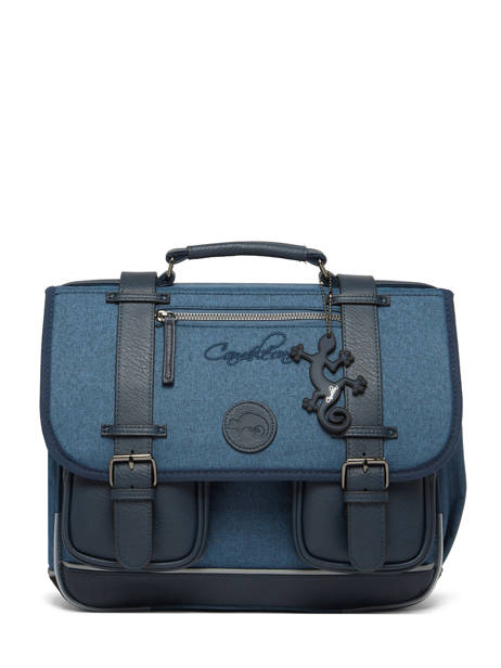 2-compartment Satchel Vintage Color Cameleon Blue vintage color CA146Q other view 5