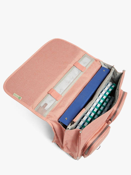 Satchel 2 Compartments Vintage Color Cameleon Pink vintage color CA38 other view 2