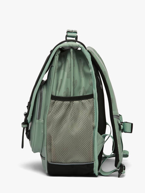 2-compartment Vintage North Backpack Cameleon Green vintage north SD39 other view 3
