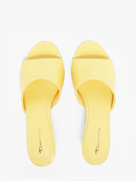 Heeled Slippers Tamaris Yellow women 46 other view 3