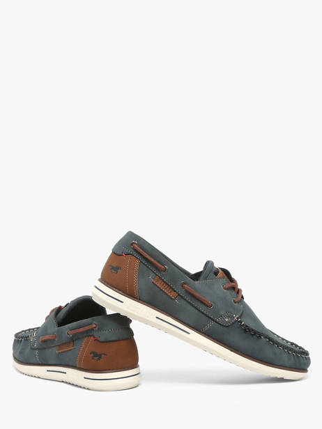 Boat Shoes Mustang Blue men M0051002 other view 2