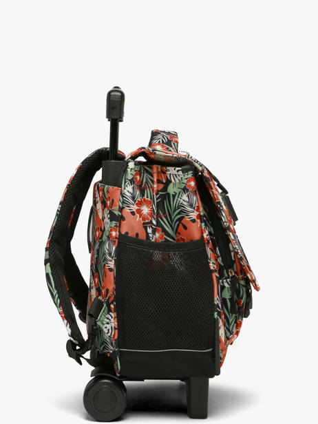 2-compartment Wheeled Satchel Futur Cameleon Multicolor futur CR38 other view 3