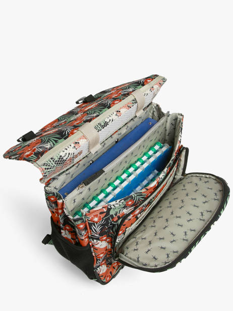 2-compartment Wheeled Satchel Futur Cameleon Multicolor futur CR38 other view 4