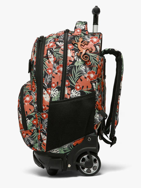 2-compartment Wheeled Schoolbag Futur Cameleon Multicolor futur SR45 other view 3