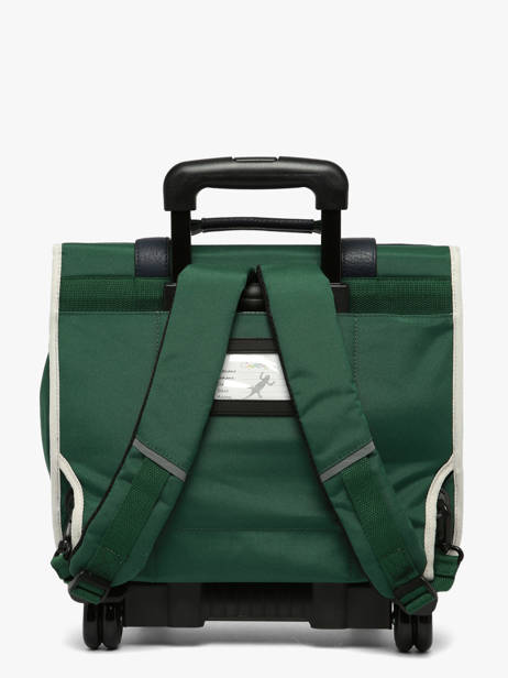 Wheeled Schoolbag 2 Compartments Vintage Urban Cameleon Green vintage urban CR38 other view 3
