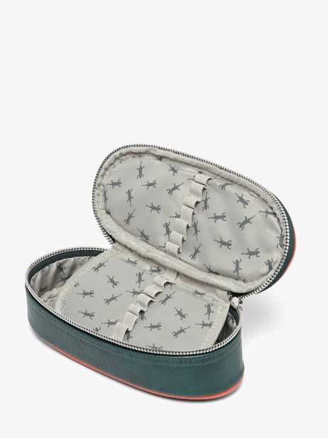 Trousse 1 Compartiment Cameleon Orange vintage urban PLUM vue secondaire 2