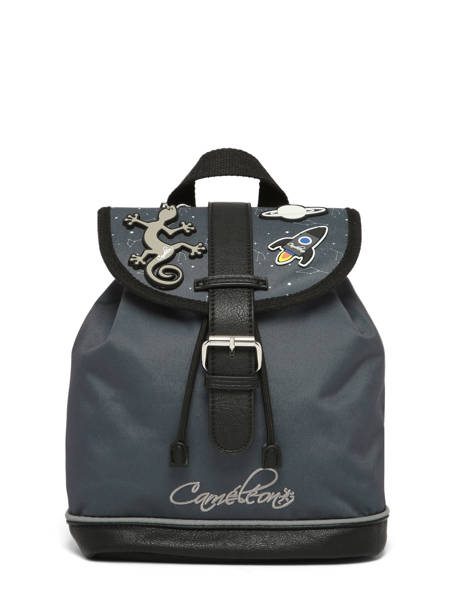 1 Compartment Backpack Cameleon Gray vintage urban SD25 other view 6
