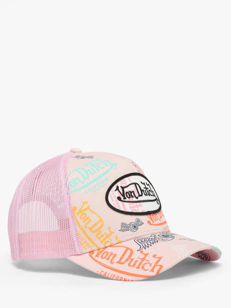 Trucker Cap Graffiti Von dutch Pink accessoires BRANDED other view 1