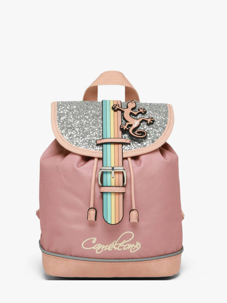 1 Compartment Backpack Vintage Fantasy Cameleon Pink vintage fantasy SD25