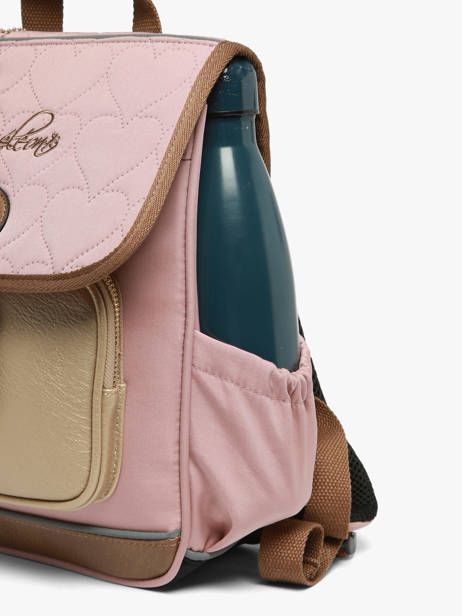 1 Compartment Backpack Vintage Fantasy Cameleon Pink vintage fantasy SD30 other view 4