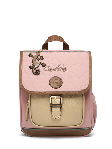 1 Compartment Backpack Vintage Fantasy Cameleon Pink vintage fantasy SD30 other view 5