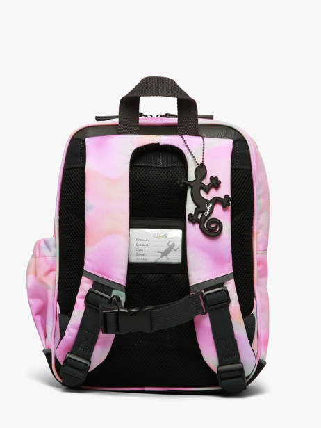 1 Compartment Backpack Vintage Fantasy Cameleon Pink vintage fantasy SD33 other view 3