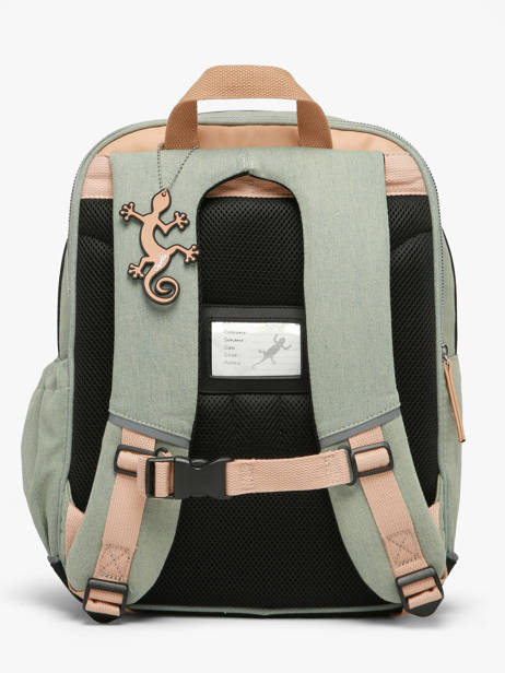 2-compartment Backpack Cameleon Pink vintage fantasy SO40 other view 5
