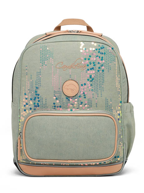 2-compartment Backpack Cameleon Pink vintage fantasy SO40 other view 7