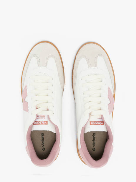 Sneakers In Leather Victoria White women 1126206 other view 3