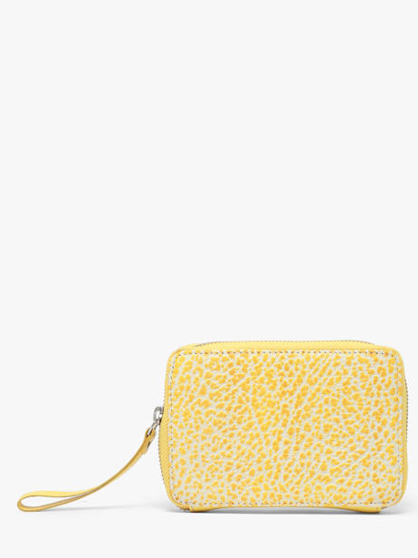 Leather Alice Citronade Wallet Paul marius Yellow citronade ALICECIT