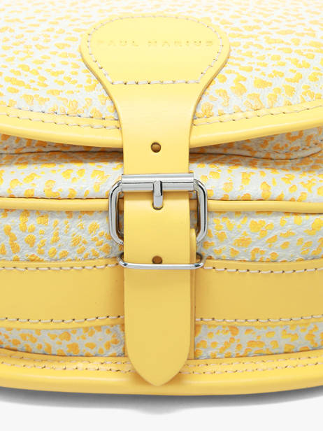 Shoulder Bag Le Bohémien Citronade Leather Paul marius Yellow citronade BOHEMCIT other view 2