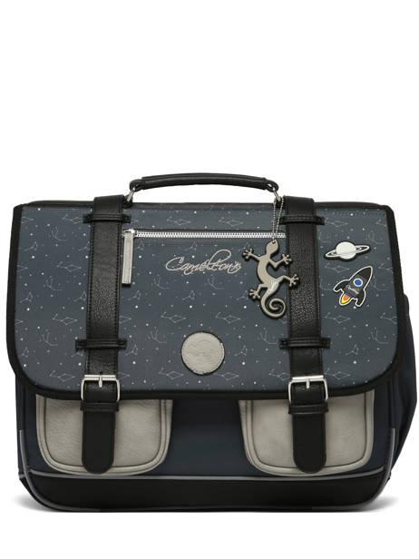 Cartable 3 Compartiments Vintage Urban Cameleon Gris vintage urban CA41 vue secondaire 7