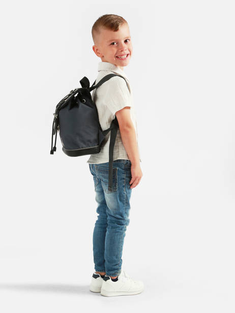 1 Compartment Backpack Cameleon Gray vintage urban SD25 other view 1