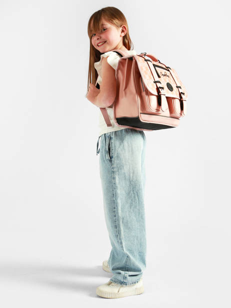 Vintage North Satchel Cameleon Pink vintage north CA38 other view 1