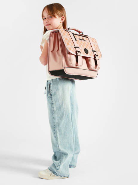 Vintage North Satchel Cameleon Pink vintage north CA41 other view 1